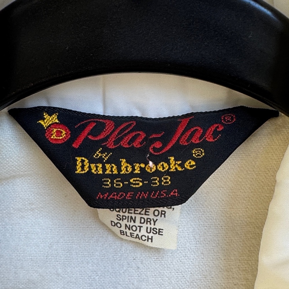Vintage Dunbrooke White Windbreaker Jacket - Picture 4 of 13